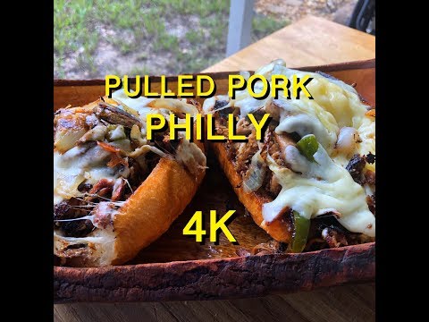 PULLED PORK PHILLY/ PULLED PORK LEFTOVER RECIPE/PHILLY...