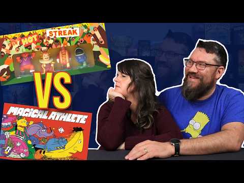 Magical Athlete and Hot Streak from CMYK Games