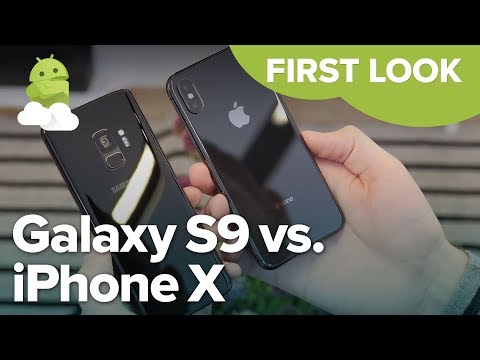 Samsung Galaxy S9 vs iPhone X — Hands-on comparison