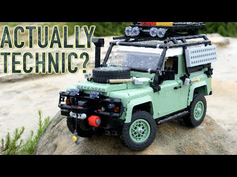 LEGO Icons Land Rover Classic Defender 90 Reviewed
