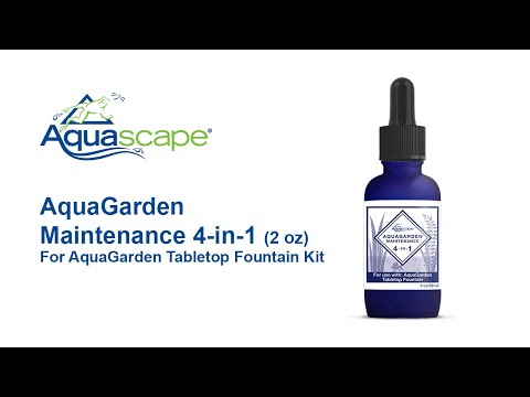 4 in 1 AquaGarden Maintenance Solution 2oz