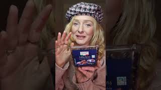 Dark chocolate covered coffee beans from Lidl! ☕️ #veganfoodie #coffee