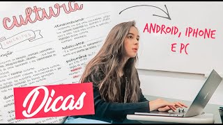 Truques para Estudar no Computador + Anotações Fofas! (Melhores Programas) | Stephanie Garcia
