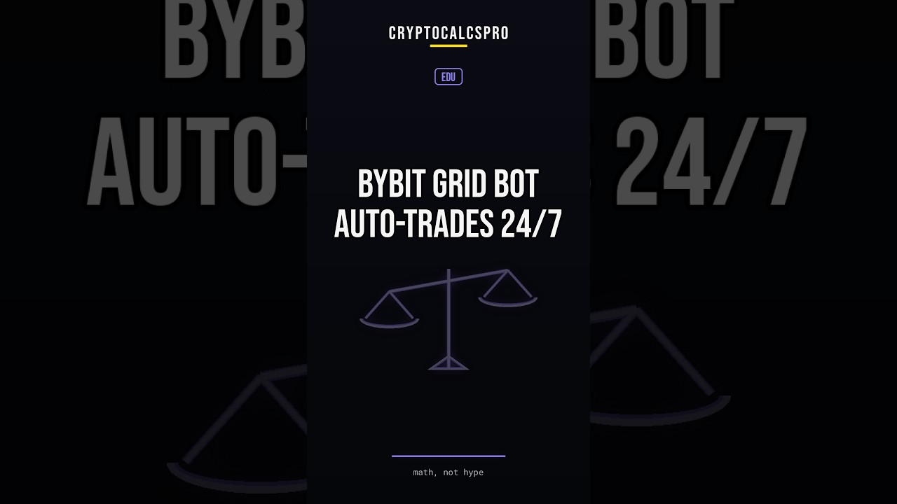BYBIT Grid Bot Auto-Trades 24/7