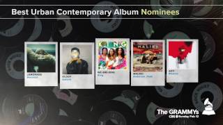 Best Urban Contemporary Album Nominees | The 59th GRAMMYs
