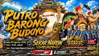 Download lagu 🔴 Live  PUTRO BARONG BUDOYO Sekar Naron || Jragum,Ngeposari,Semanu,Gunungkidul 2026 mp3