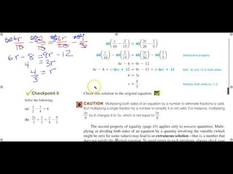 M1108 TB 1.6 First-Degree Equations