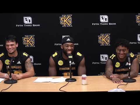 Post Game Press Conference vs UNA with Issac Foster, Markeith Montgomery, and Xavier Shepherd