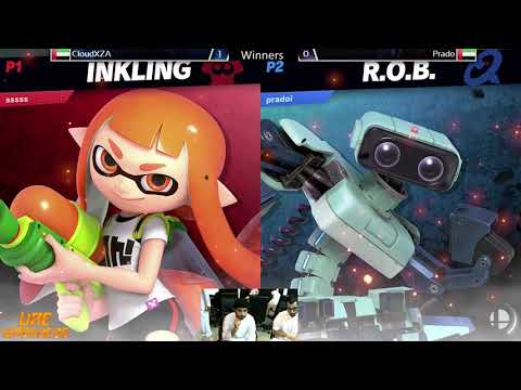 PFF3: CloudXZA (Inkling) vs Prado (Incineroar, ROB) - WR3