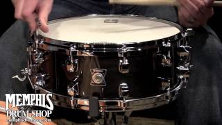 Video thumbnail for Yamaha 14 x 5.5 Sensitive Series Maple Snare Drum - Black by Memphis Drum Shop