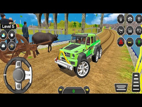 4x4 Offroad Jeep Driving 3D Simulator Driver Game! New 4x4 Jeep Offroad Game 2026 Android Gameplay