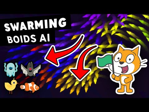 Code AI Swarms, Flocks & Hordes | Boids Scratch Tutorial
