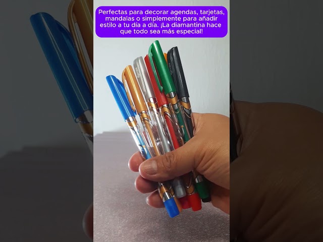 Vídeo relacionado con WEMATE Juego de 8 Bolígrafos Metal Cristal Diamante Bolígrafo Brillo para Diario Tinta Negra y Azul Bonitos Bonitos Bolígrafos de Escritura Regalos de Fantasía para Mujeres Oficina Hogar
