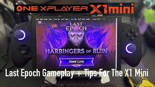 ONEXPLAYER X1 Mini Last Epoch Gameplay and Tips