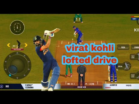 virat kohli lofted drive