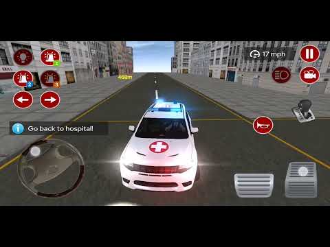Ambulance driver | 4x4 Jeep emergency rescue hospital team - Android gameplay