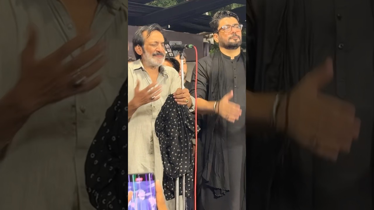 Hassan Sadiq & Mir Hassan Mir Noha Khuwani #hassansadiq #mirhasanmir #rabiulawal