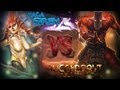 Dota2 Battle - Naga Siren vs Juggernaut ПвП или Зассал ...