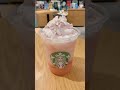 Starbucks Peach More Frappucino