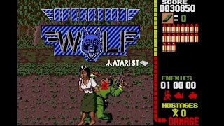 Operation Wolf - Atari ST (1988)