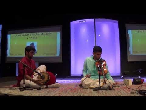 Madhu Vadlamani - Violin Solo - Appa rAma bhakti (Pantuvarali)