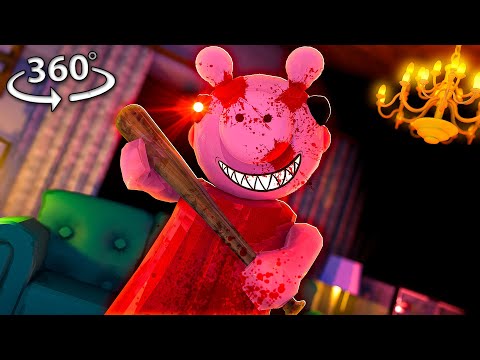 Friend - Piggy ESCAPE in 360°! - Minecraft VR Video!