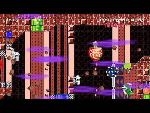 BLASTING THROUGH ALIENAHNOS by TRISKLORD 🍄 Super Mario Maker 2 ✹Switch✹ #bcz