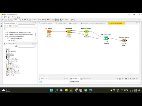 Python Scripting In Knime