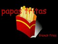 Rosie & Andy: Word of the Day - french fries / papas fritas