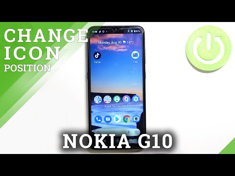 How to Restore & Remove Messages Icons on NOKIA G10 Home Screen – Organize Icons