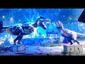 Tarbosaurus vs Toro Jurassic World Camp Cretaceous Hidden Adventure