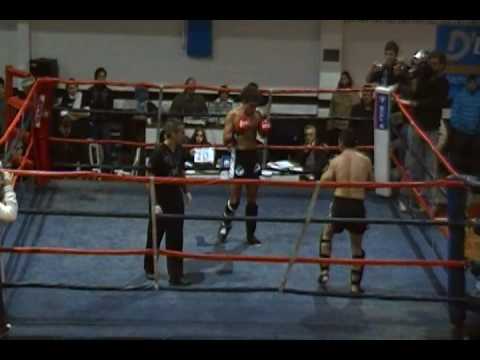 kick boxing- Cristian "LA PARKA" Villarruel vs "EL BICHO" Belloro-2do ROUND