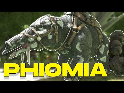 HOW TO TAME A PHIOMIA & ALL ITS SKILLS (PC, PS & XBOX) - ARK