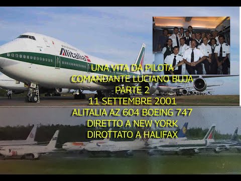 September 11, 2001: Alitalia AZ 604 Boeing 747 bound for New York diverted to Halifax, Buja, 2 of 3