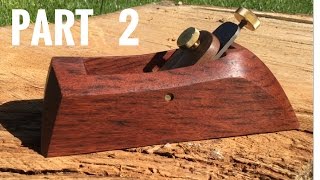 How To Make a Wood Hand Plane!!! Part 2. | Woodworking