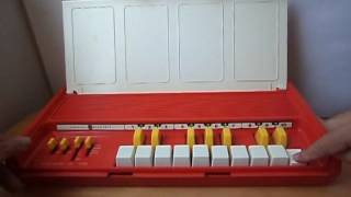 Video thumbnail for Teclado Musical Portátil Tote A Tune de General Electric Vintage 1971 by La Tienda de Pocajú