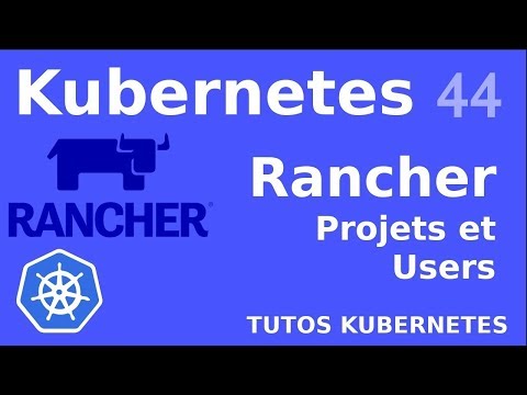 K8S 44 RANCHER PROJETS ET UTILISATEURS