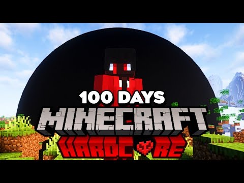 100 Days with a BLACKHOLE in Minecraft?! Surprising Results!