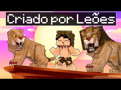 P3DRU foi CRIADO por LEÕES no Minecraft