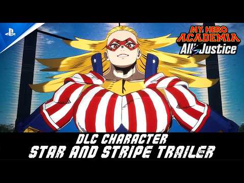 My Hero Academia: All’s Justice - Star and Stripe DLC Character Trailer | PS5 Games