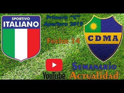 Primera "C" Apertura 2019 - Fecha 14 - Sportivo Italiano vs Alem