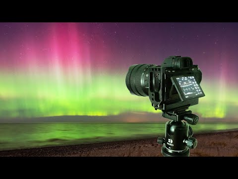 INCRÍVEL SHOW DA Aurora Boreal na DINAMARCA! - 27/03/2023