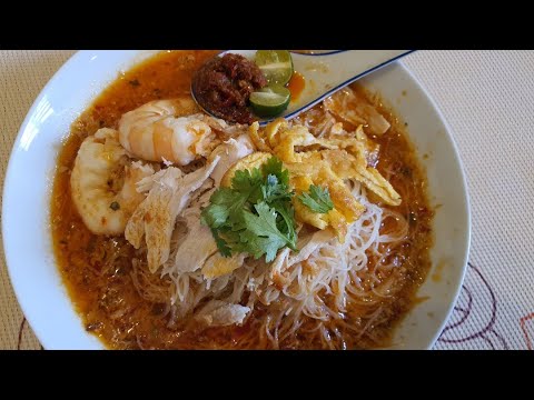 Homemade Sarawak Laksa (ingredient list in description)