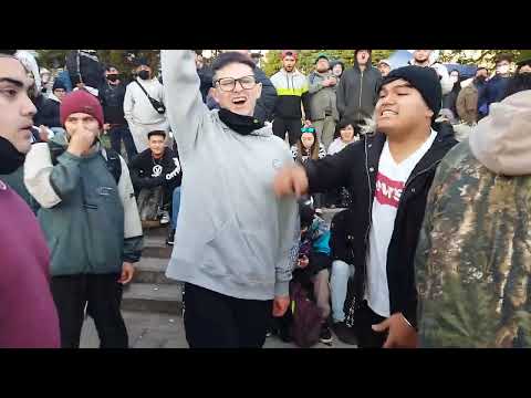 HESOYAM vs QUÉ WEA KYROZ? | Ronda 1 | Lluvia de rimas Pandillas