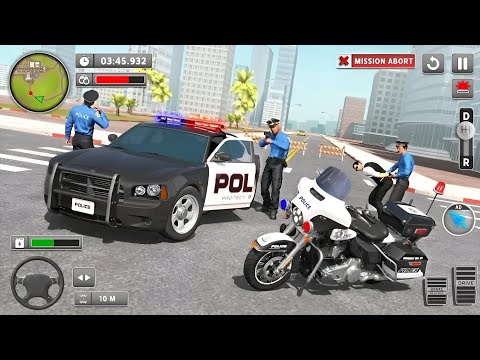 Police Simulator: Police Games 🚓 | Real Police Car, Bike & Helicopter Gameplay | Android Police Game