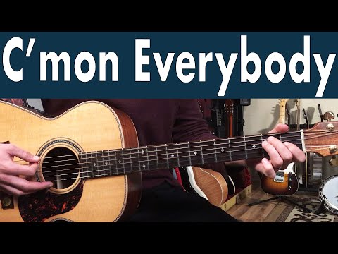 How To Play C'mon Everybody On Guitar | Eddie Cochran Guitar Lesson + Tutorial