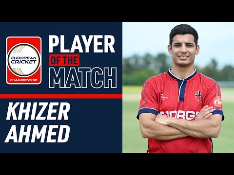 POTM K.Ahmed: Group D, Eliminator - NOR vs ITA | ECC 2024 | 14 Oct 2024 | ECC24.100