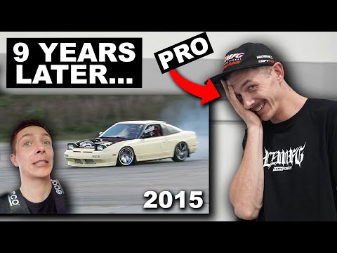 Pro Drifter Reacts to his First Time Drifting ( ADAM LZ )