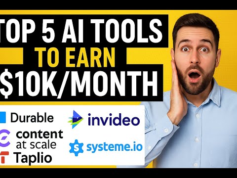 '5 AI Tools That Make You Money in 2025 💸 (Secret #3 Will Blow Your Mind!)'