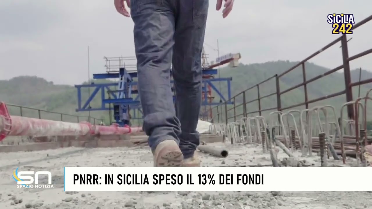 I dati della Fondazione Openpolis: fondi Pnrr a rilento in Sicilia, speso solo il 13%